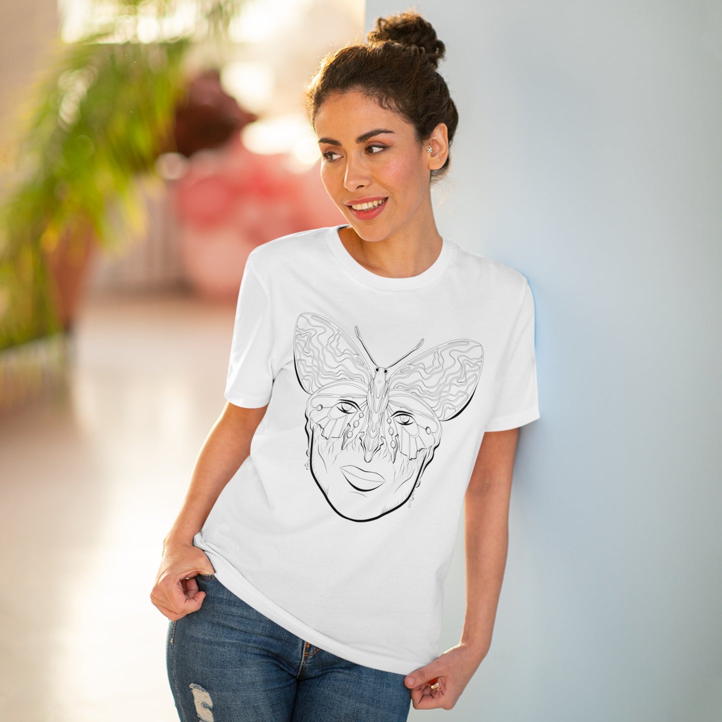 Stencil Organic Creator T-shirt - Unisex