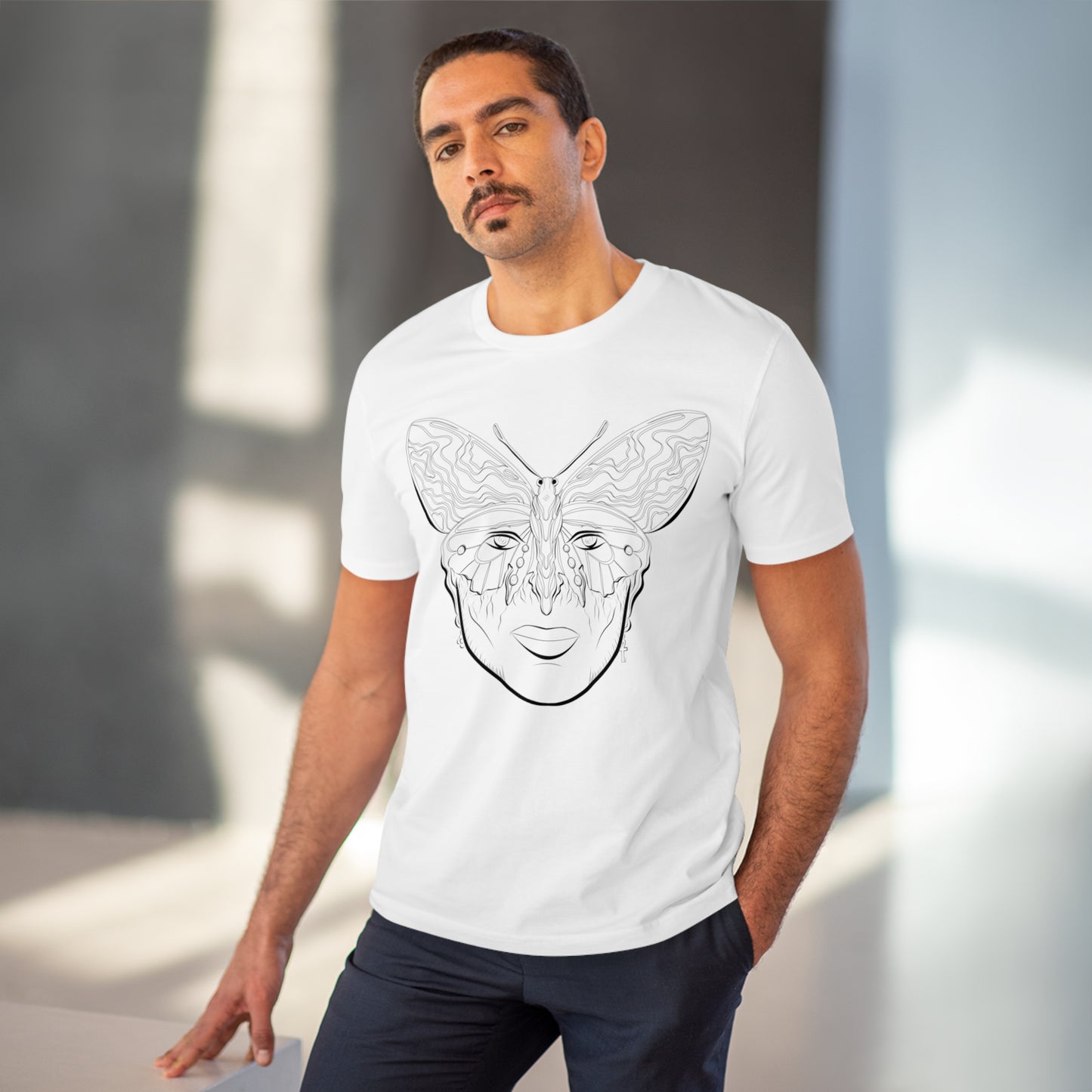 Stencil Organic Creator T-shirt - Unisex